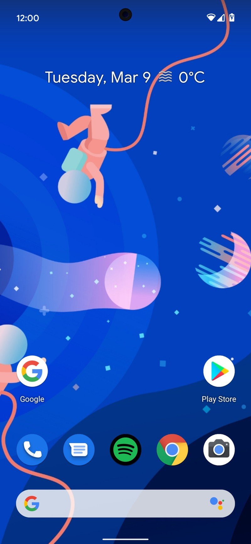 Google Pixel 6 punch-hole Mockup