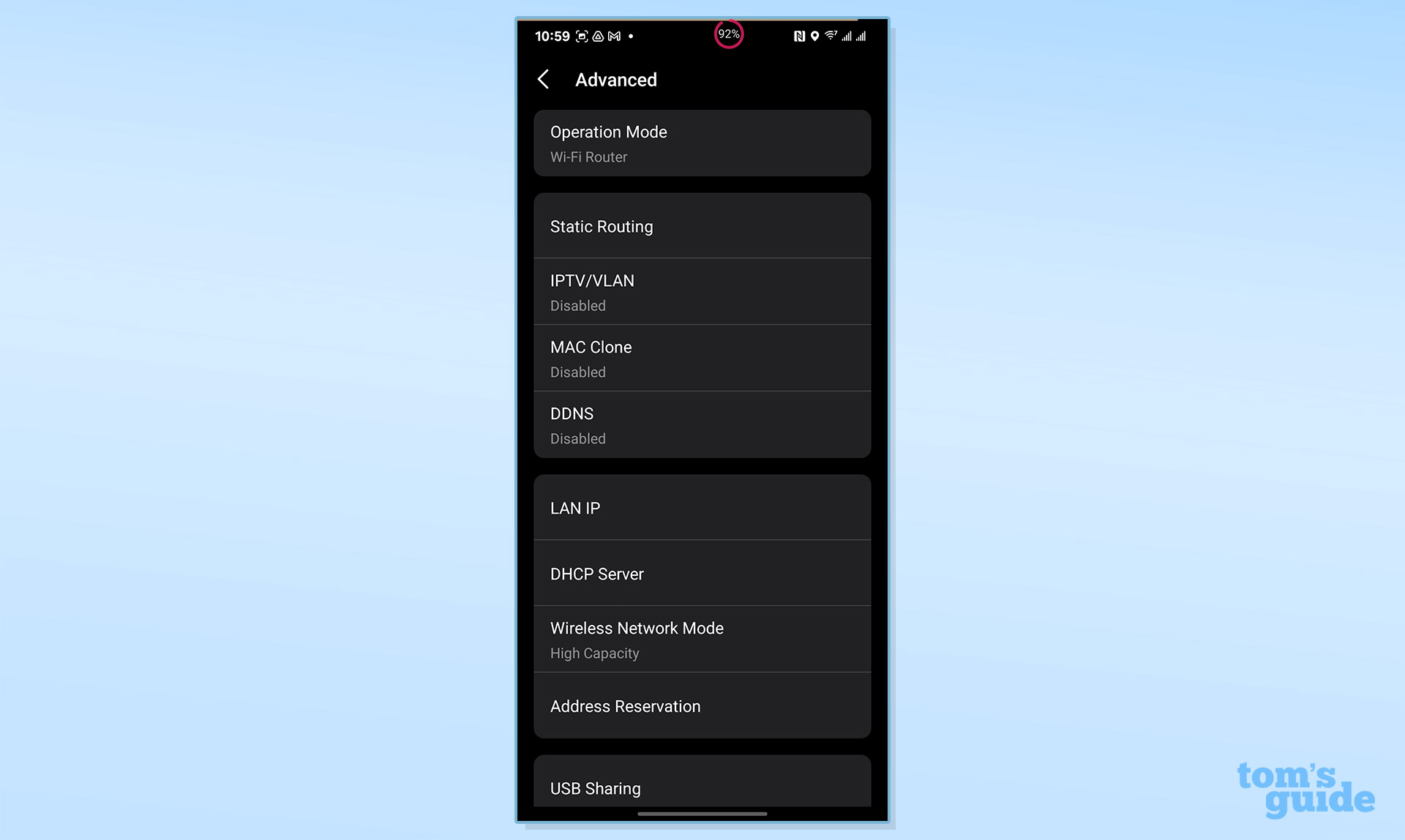 TP-Link Deco BE65-Outdoor app screenshot