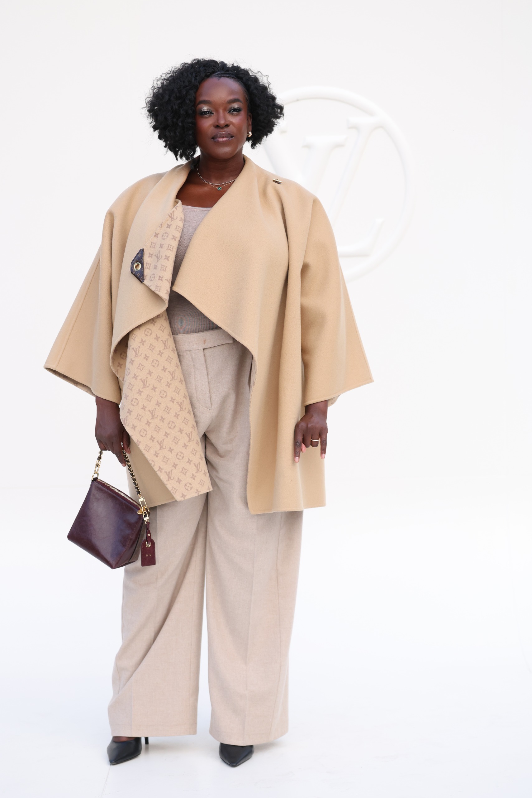 Wunmi Mosaku's Paris Fashion Week look at Louis Vuitton Spring/Summer 2027