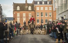 Pictures from the Ludlow hunt on Boxing day at Ludlow Castle, Shropshire. taken by myself Rhiannon Carvell-Crook.&rsquo;