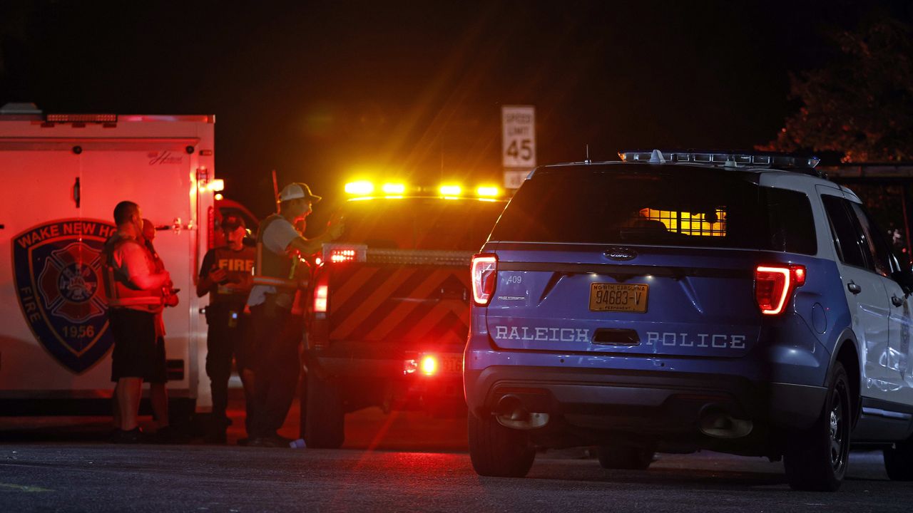 Law enforcement officials in Raleigh, North Carolina.