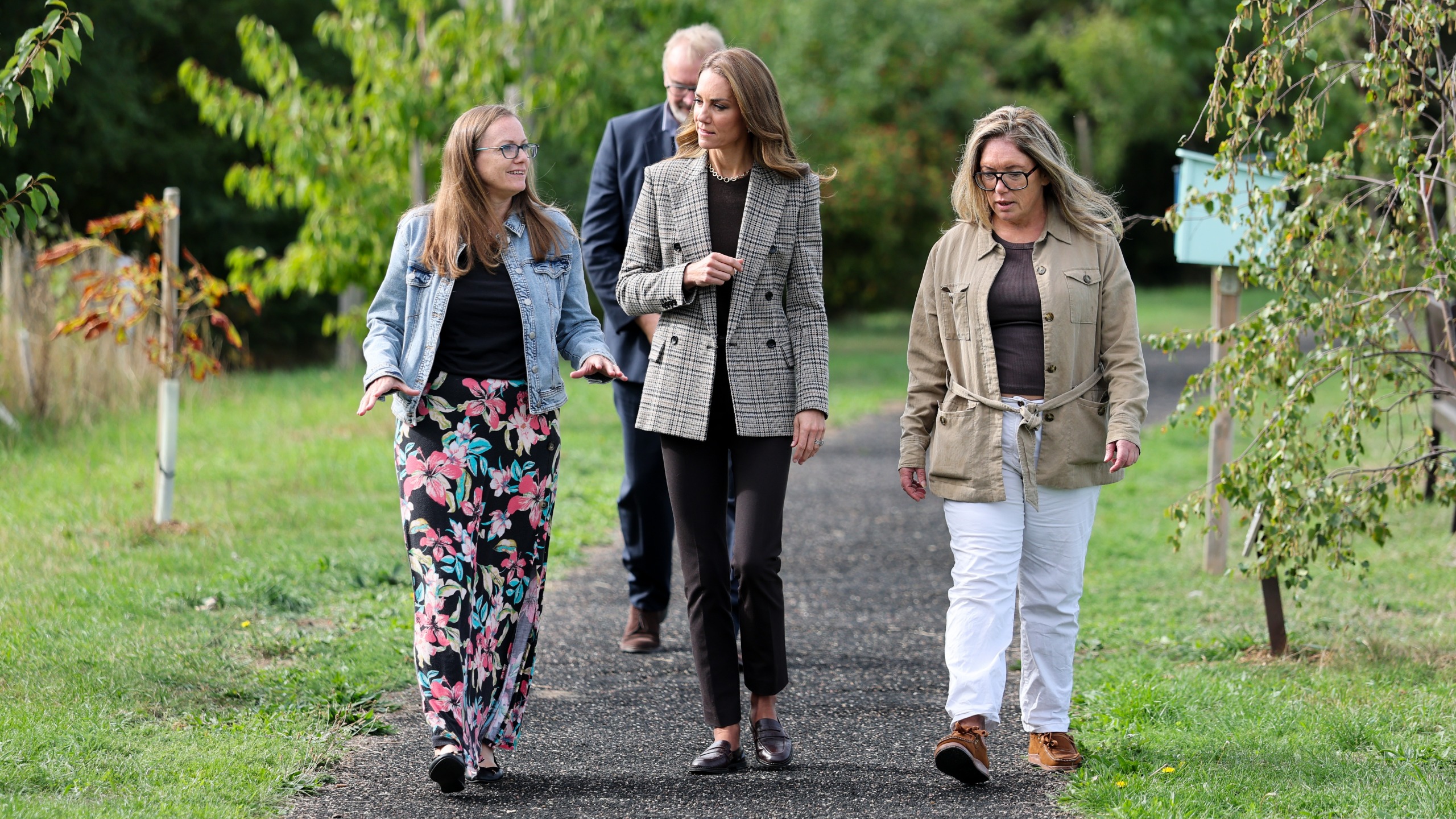 Catherine, Princess of Wales during a visit to The Forward Trust to mark Addiction Awareness Week on September 24, 2026