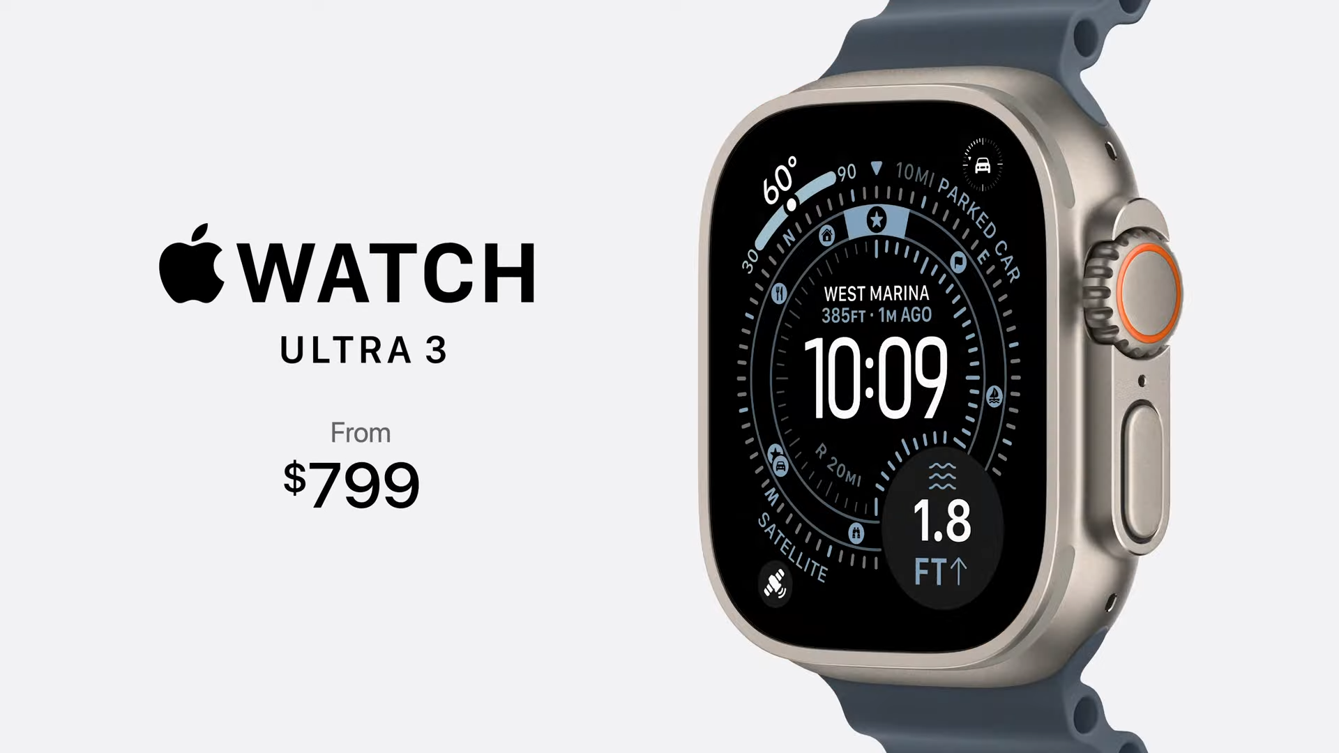 Apple Watch Ultra 3 Pricing