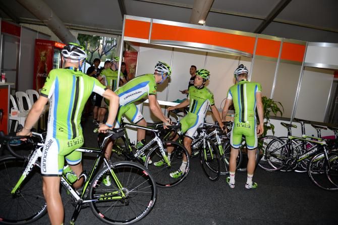 Cannondale collect their bikes