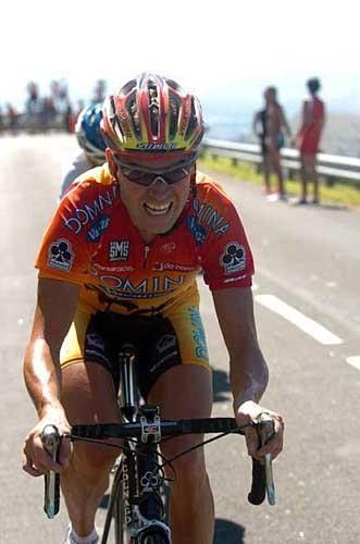 Mirko Celestino (Domina Vacanze) looks like he's in a bit of pain