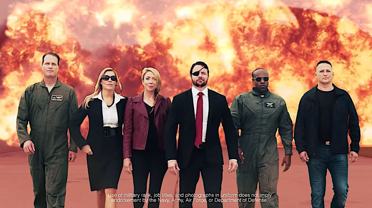 Dan Crenshaw goes action hero