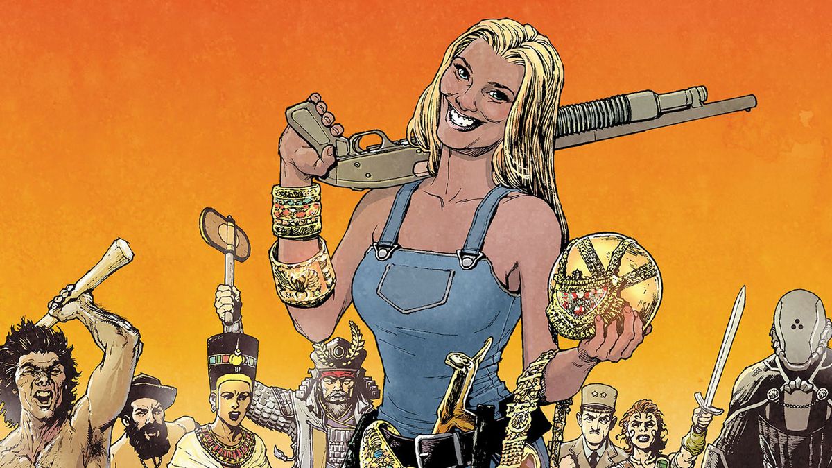 Garth Ennis creates his own time bandit with new series Marjorie