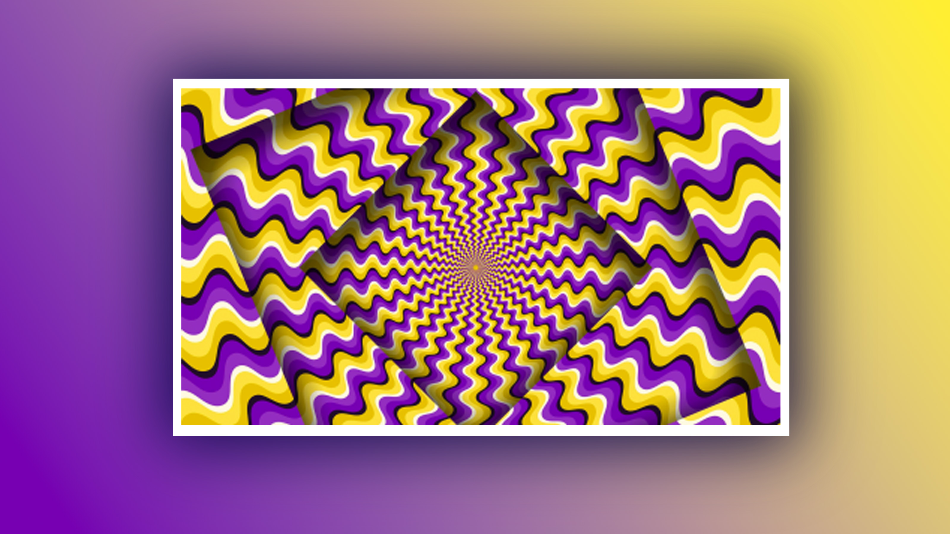 simple optical illusion patterns