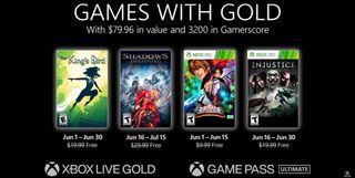 Xbox Games With Gold June 2021
