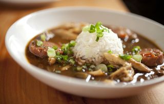 chunky soups, Chicken gumbo