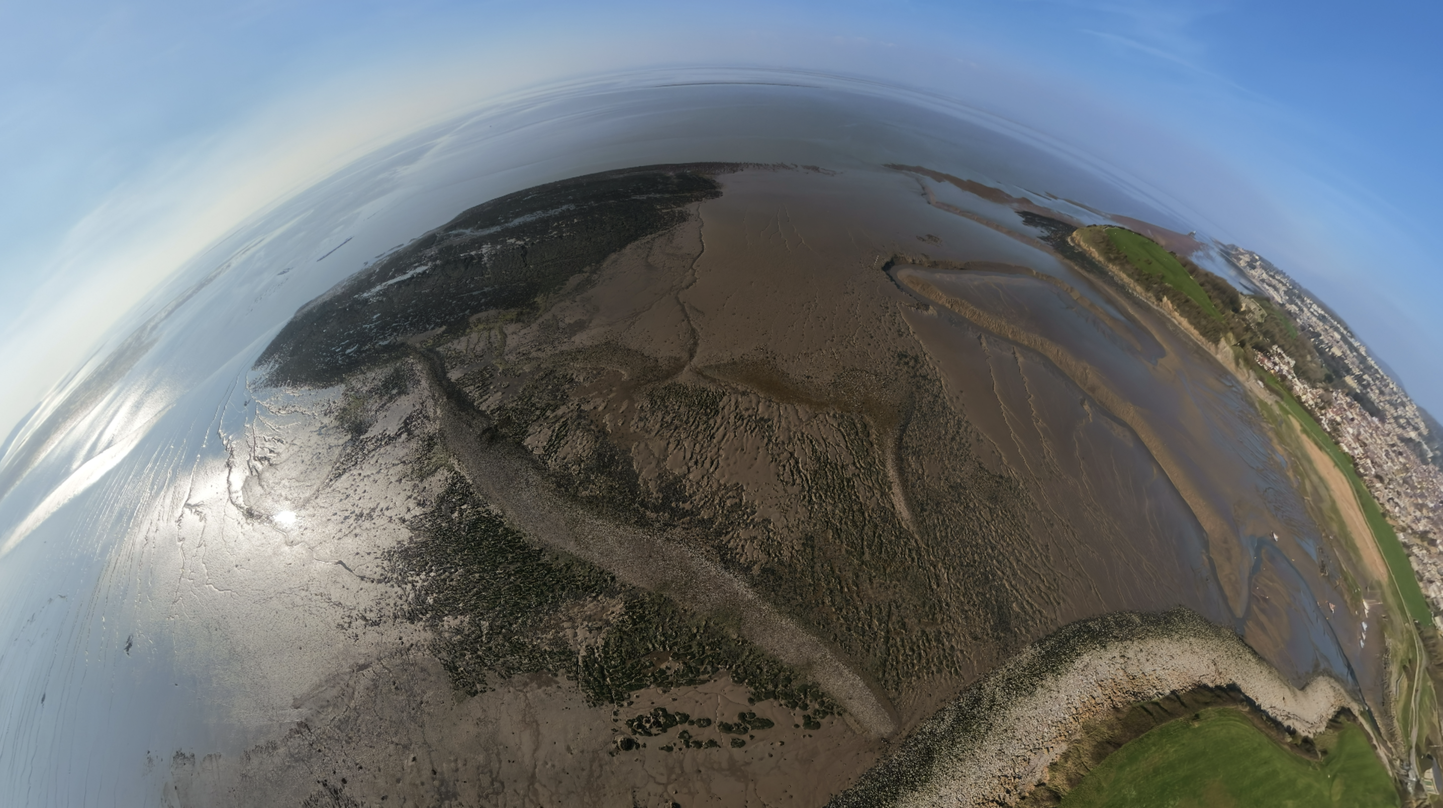 A photo taken on a DJI Avata 360 360-degree drone