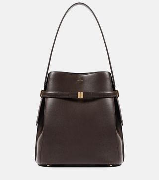 Leather Bucket Bag