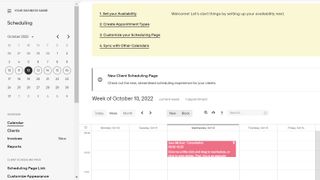 Squarespace scheduling tool