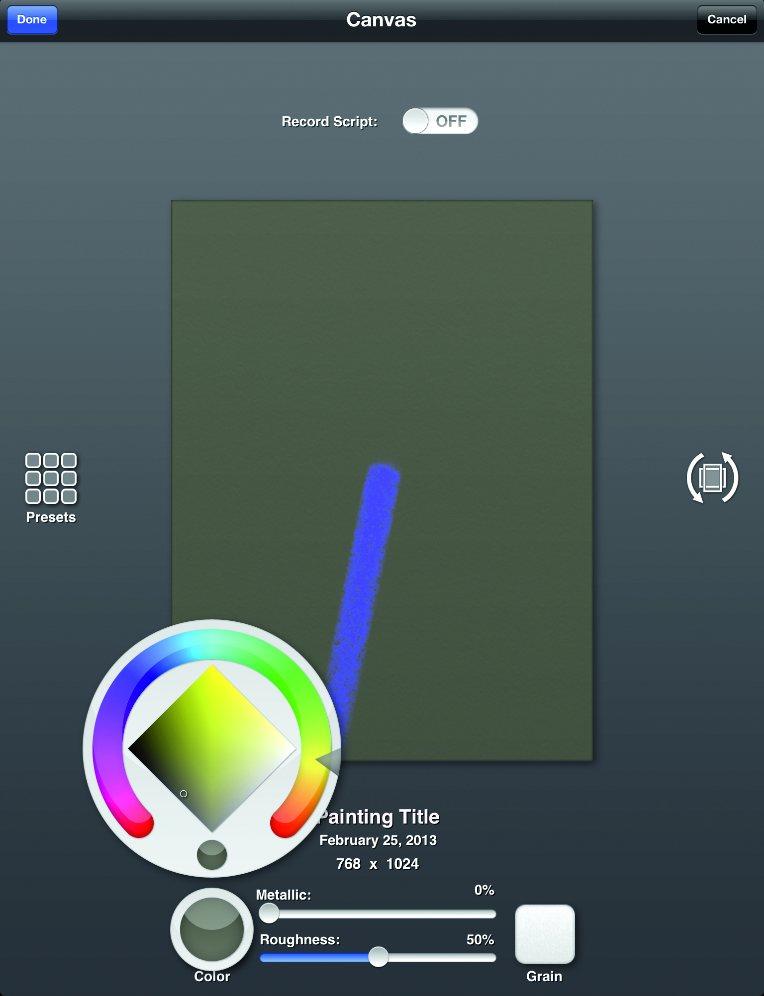 Artist Rick Graham demonstrates capturing a live figure session with the iPad’s most painterly app: step 2