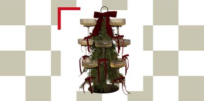 martini christmas tree