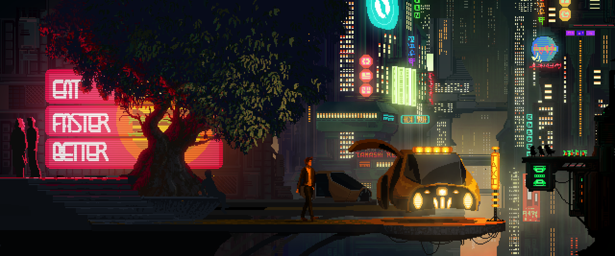 The Last Night teaser showcases a 'cinematic platformer' in the style ...