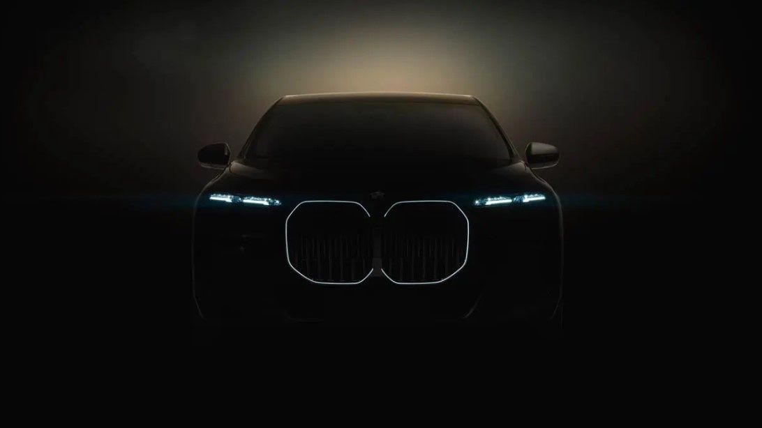 The electric version of BMW 7 series