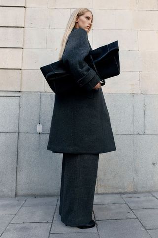 Knee-Length Coat