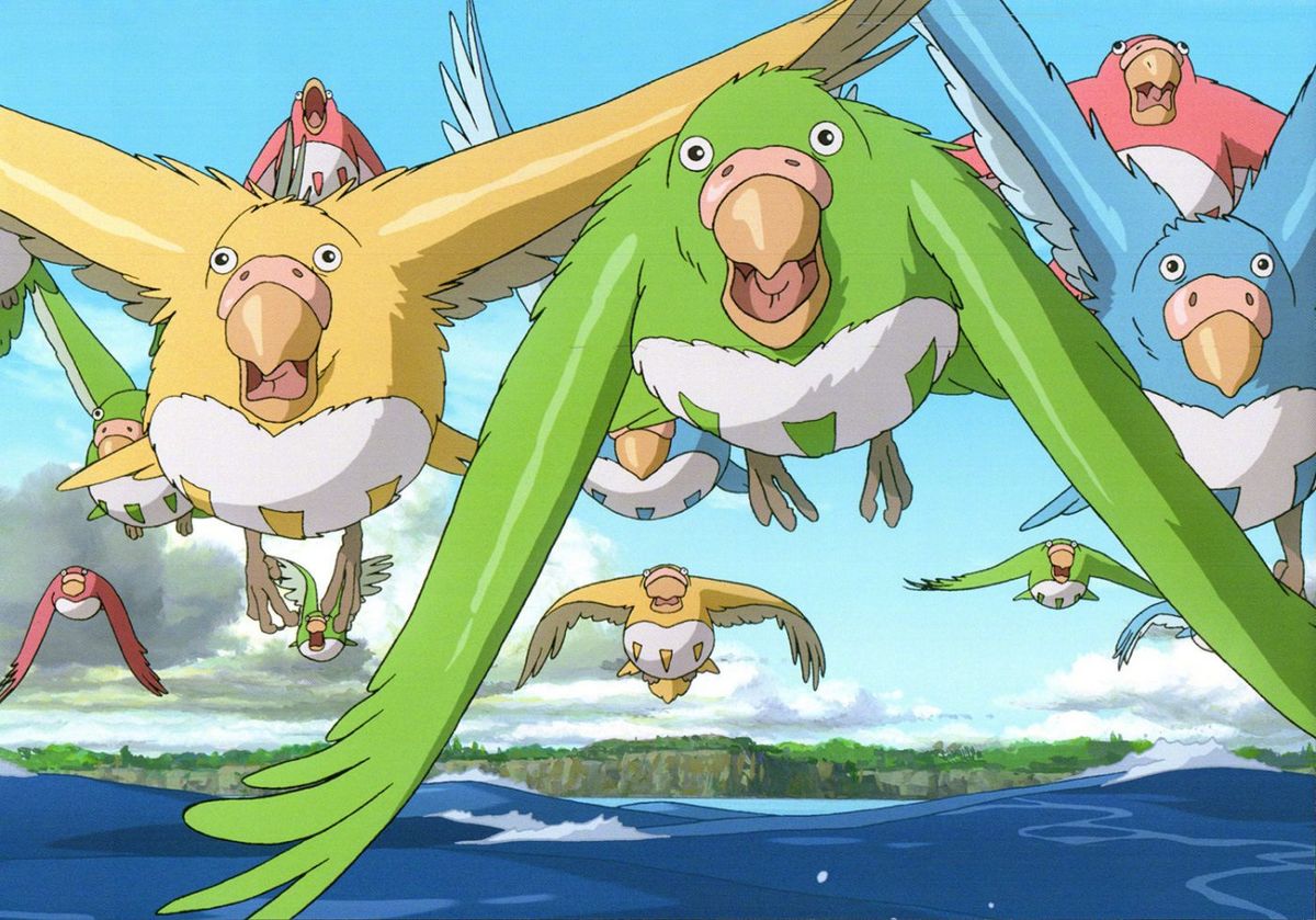 Studio Ghibli images from The Boy and the Heron
