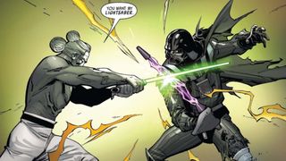 Kirak battles Vader
