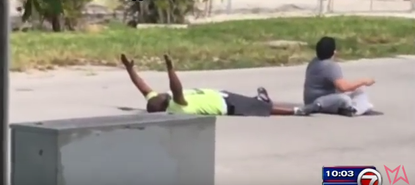 Unarmed black caretaker shot and wounded by Miami police