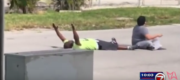 Unarmed black caretaker shot and wounded by Miami police