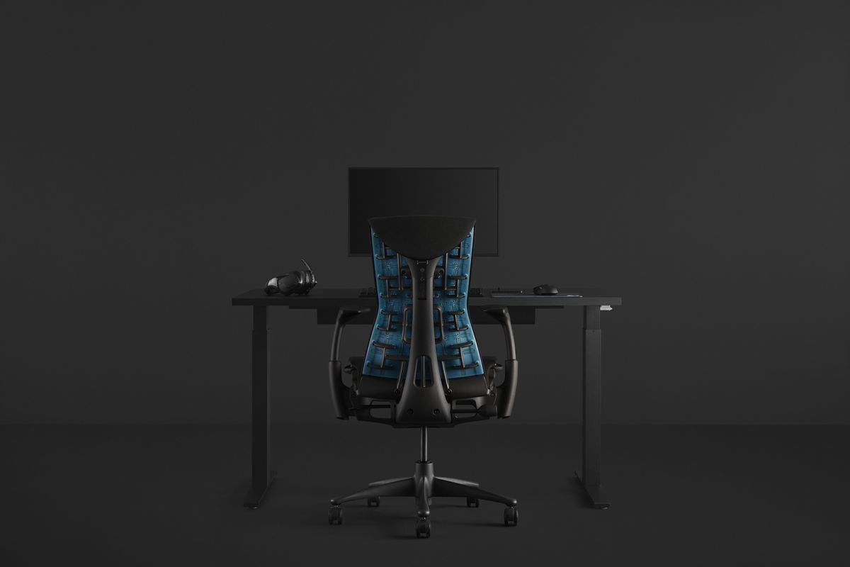 Image of the Herman Miller and Logitech G Embody Gaming Chair