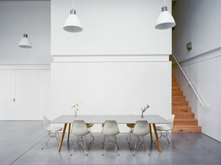 Dining and meeting space at Studio Richter Mahr