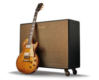 MARSHALL JCM800 & 1960 Gibson Les Paul standard