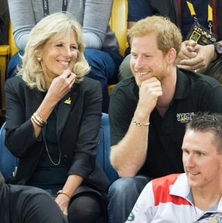 Bidens and Prince Harry at Invictus Games