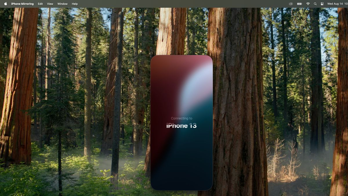 New macOS Sequoia beta brings this handy upgrade to iPhone Mirroring ...