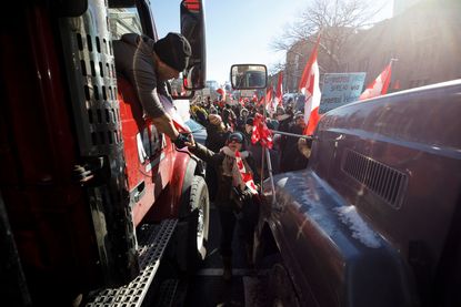 Freedom Convoy protest