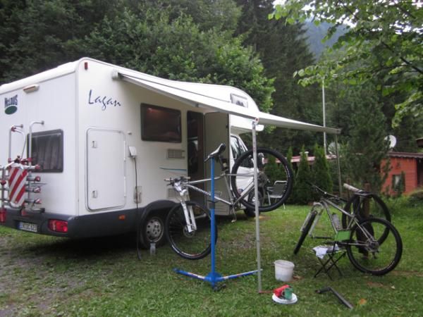 Mike and Mary's mini-RV in Switzerland
