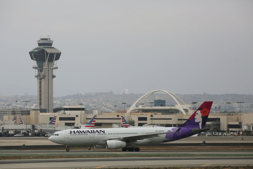 Hawaiian Airlines plane.