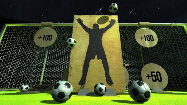 Final Kick VR - Virtual Reality free soccer game for Google Cardboard