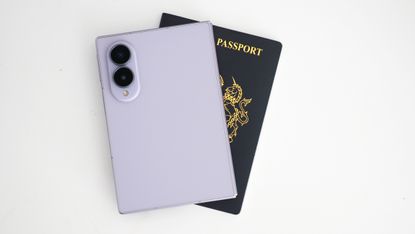 Samsung Galaxy Z Fold 8 and a British Passport