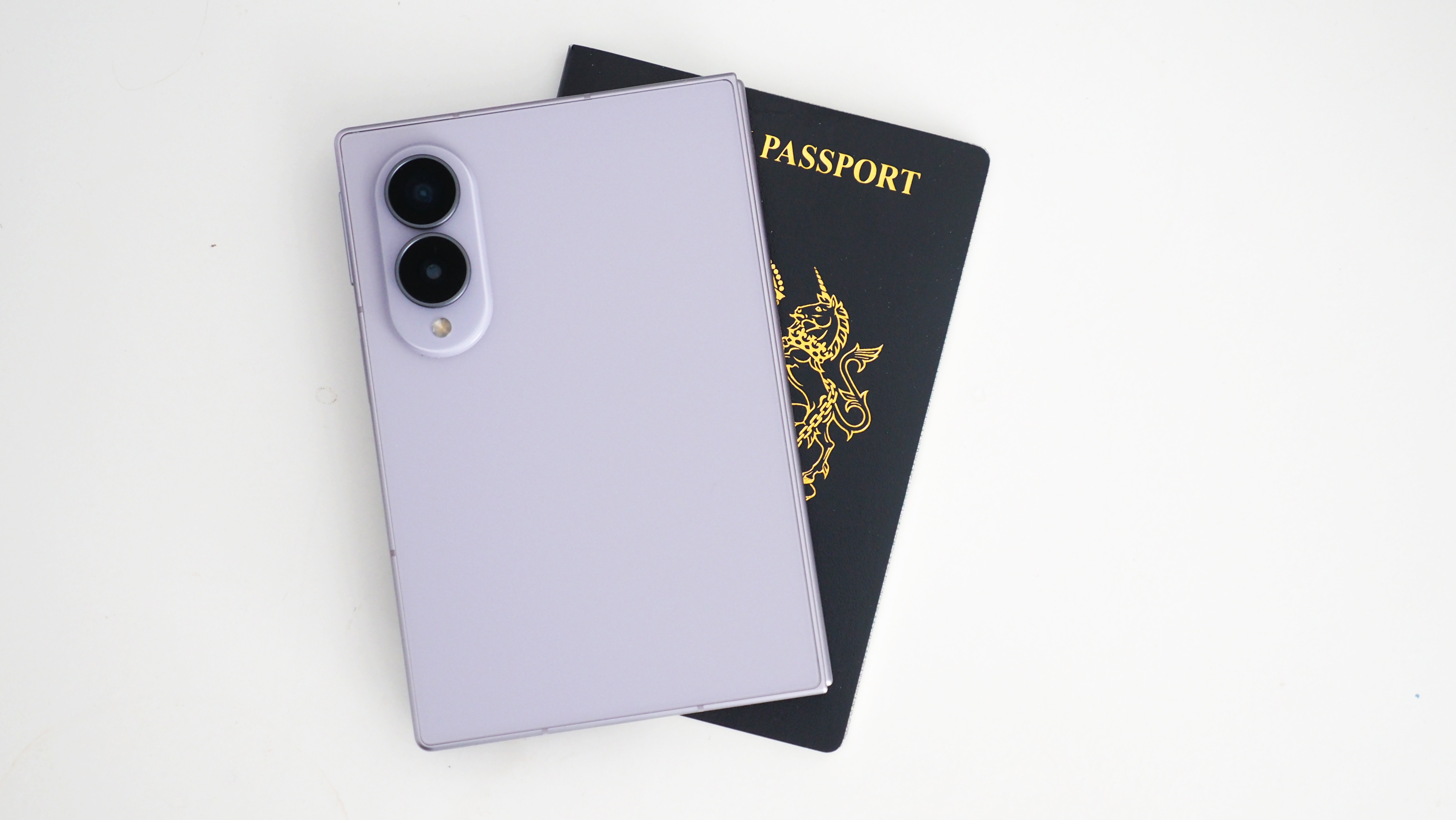 Samsung Galaxy Z Fold 8 and a British Passport