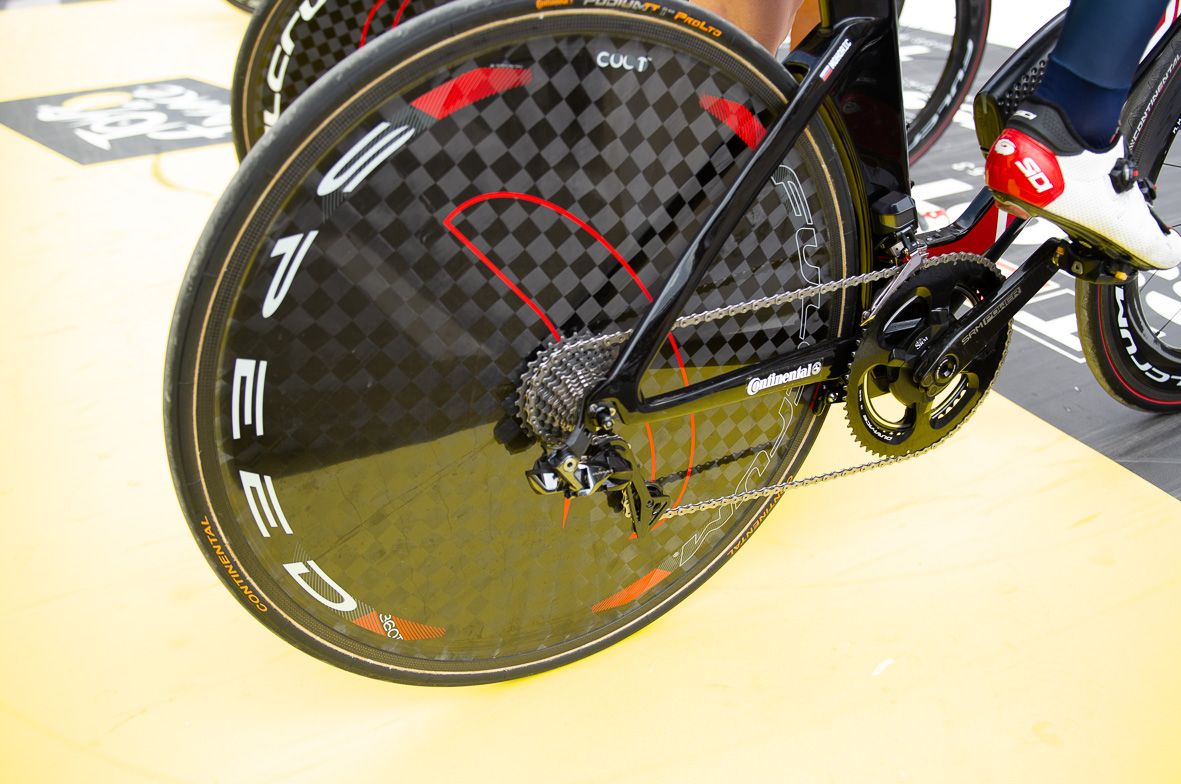 Bahrain-Merida use wheels from Fulcrum