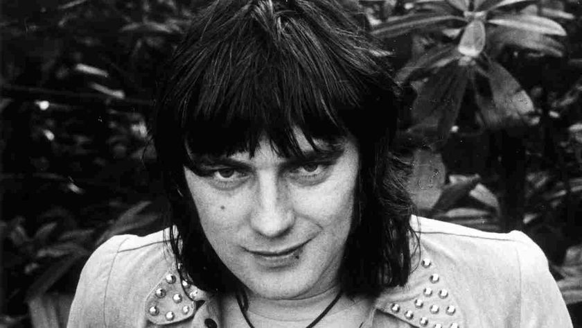 Chris Wood posing for a photograph in 1973