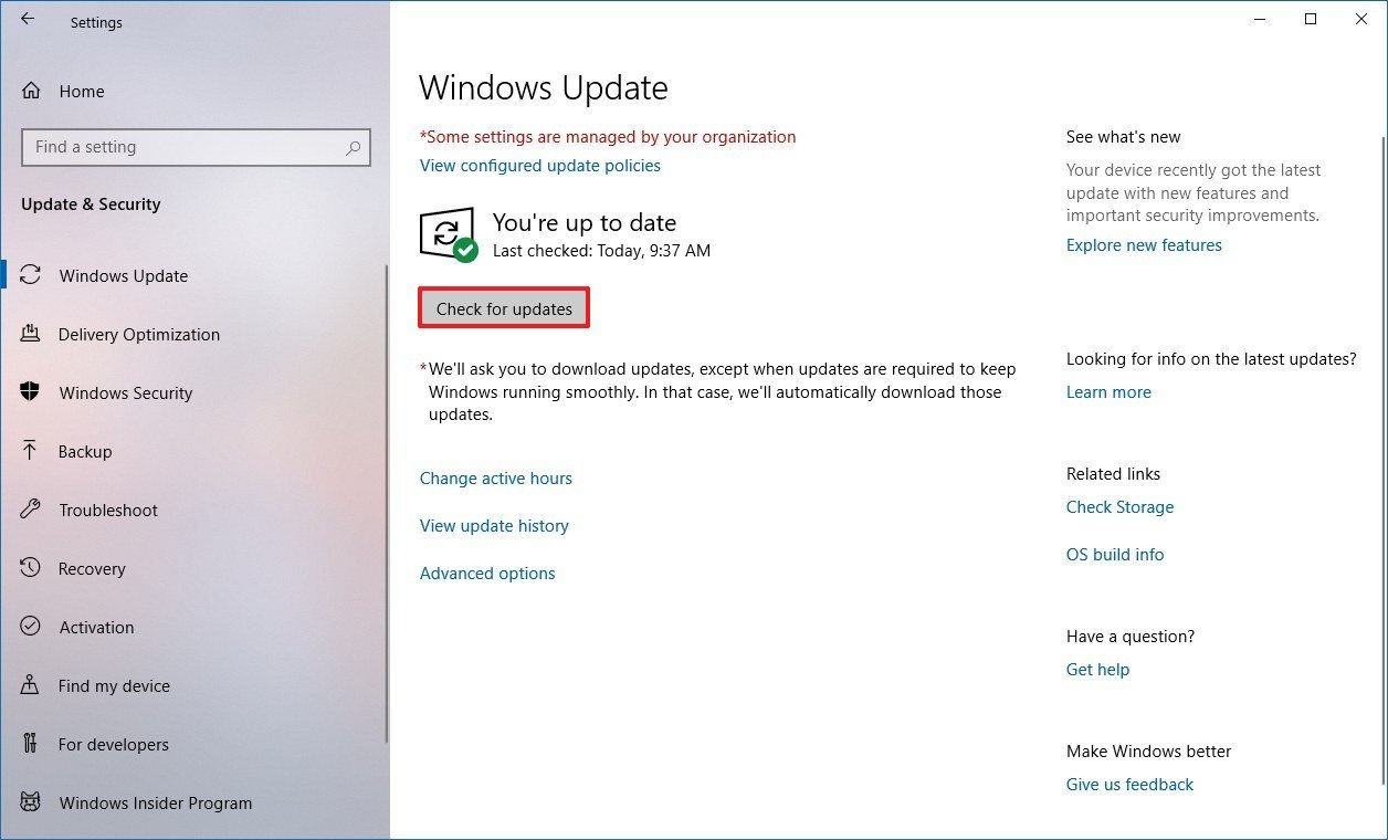 Get windows version. Как обновить Windows 10 до 1903. Steps to secure Windows 10 aac setting. Windows keeps. Client update required.