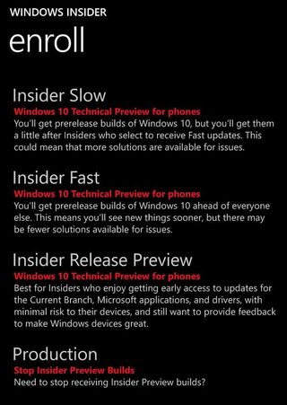 Windows Insider ring