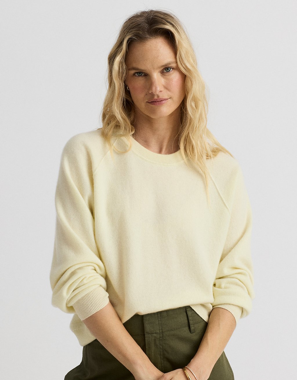 Unsubscribed Everyday-Weight Cashmere Raglan Sweater
