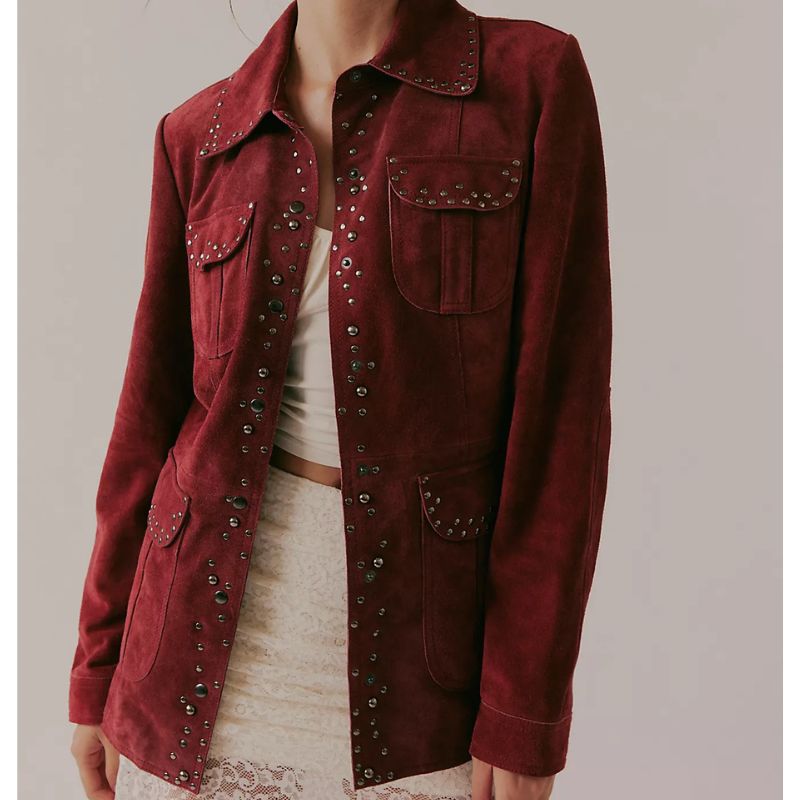 Free People, Carmen Suede Jacket