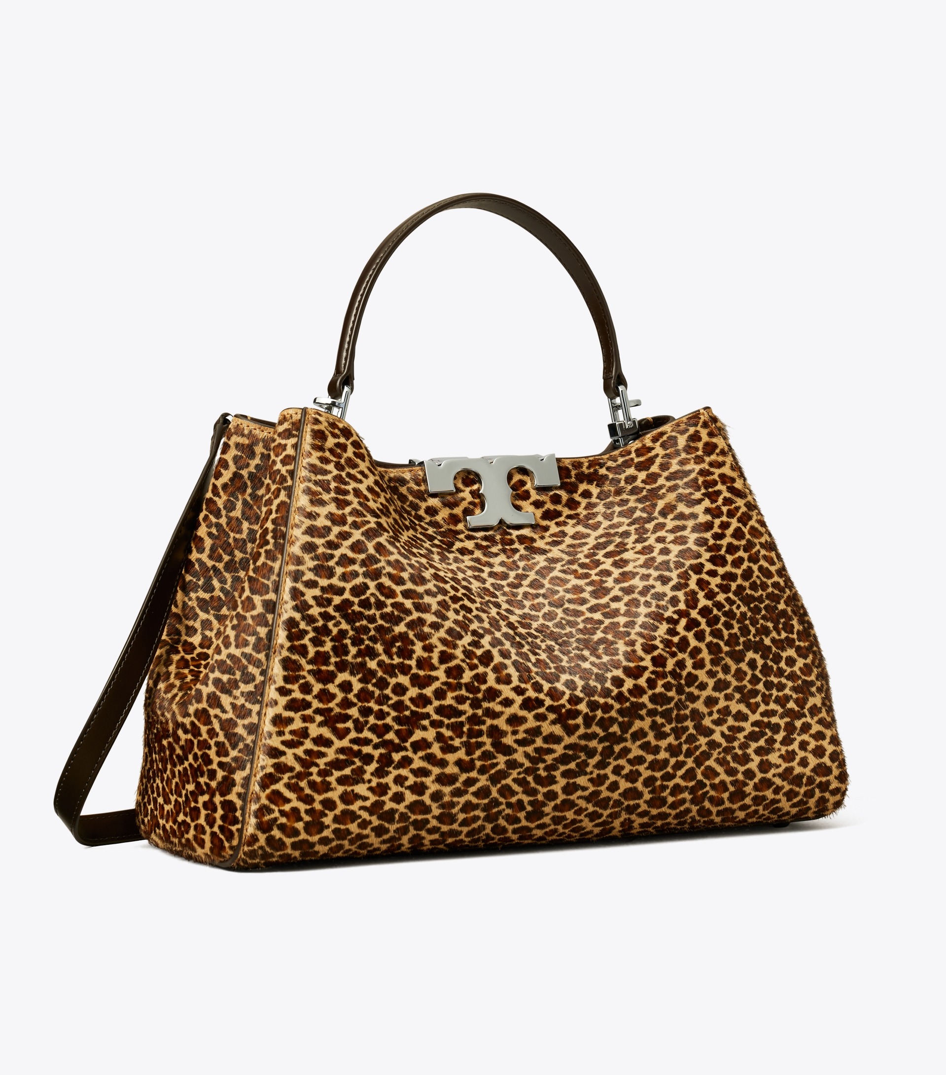 Eleanor Calf Hair Satchel in Multi, Size Os