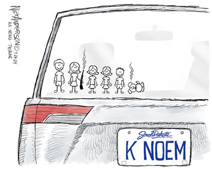 5 high-caliber cartoons about Kristi Noem shooting her puppy | The Week