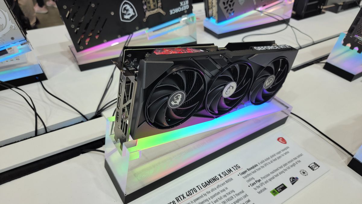 MSI RTX 4070 Ti Gaming X Slim
