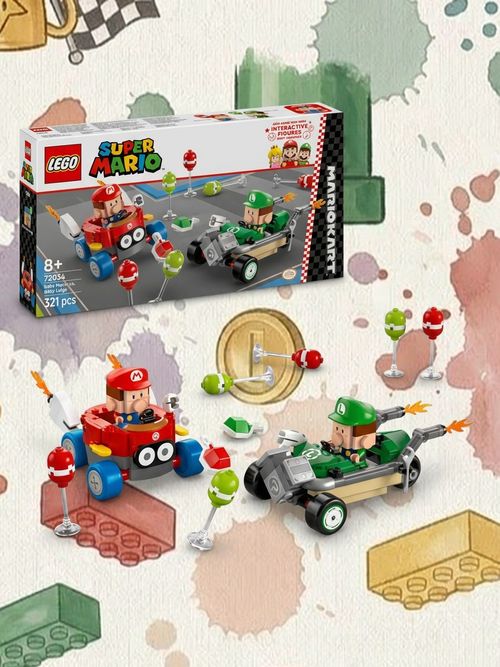 Baby Mario Vs. Baby Luigi Toy Set