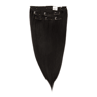 Crown® Clip In | Jet Black | #1 - Hidden Crown Hair Extensions