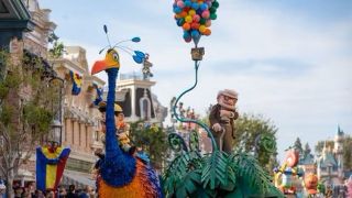 Up float in Pixar Play Parade