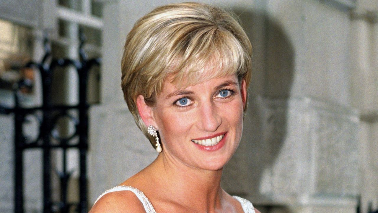 Diana The Princess Of Wales Attends A Gala Reception &amp; Preview Of Her &#039;Dresses Auction&#039; At Christies In London.